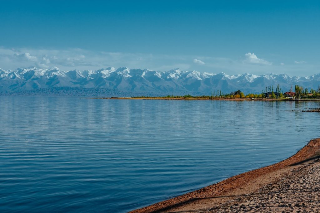 Lakeside view - Kyrgyszstan Travel to issyk Kul Lake