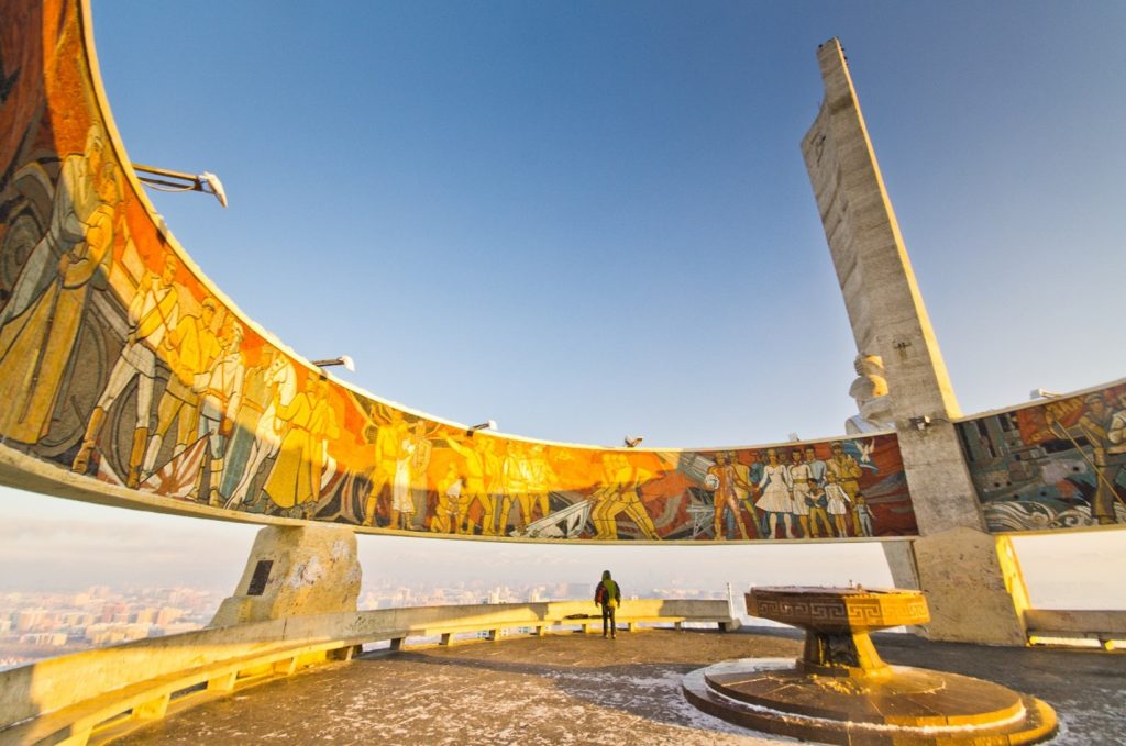 Mongolia Travel to Zaisan Memorial Hill
